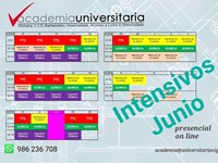 Cursos Intensivos de junio/julio 