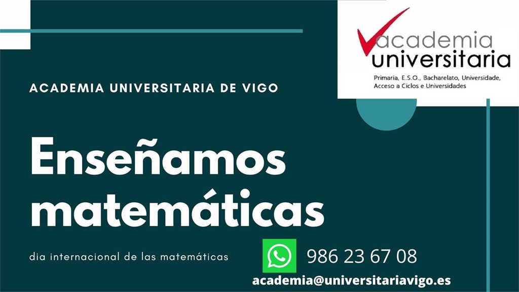 Día internacional de las matemáticas